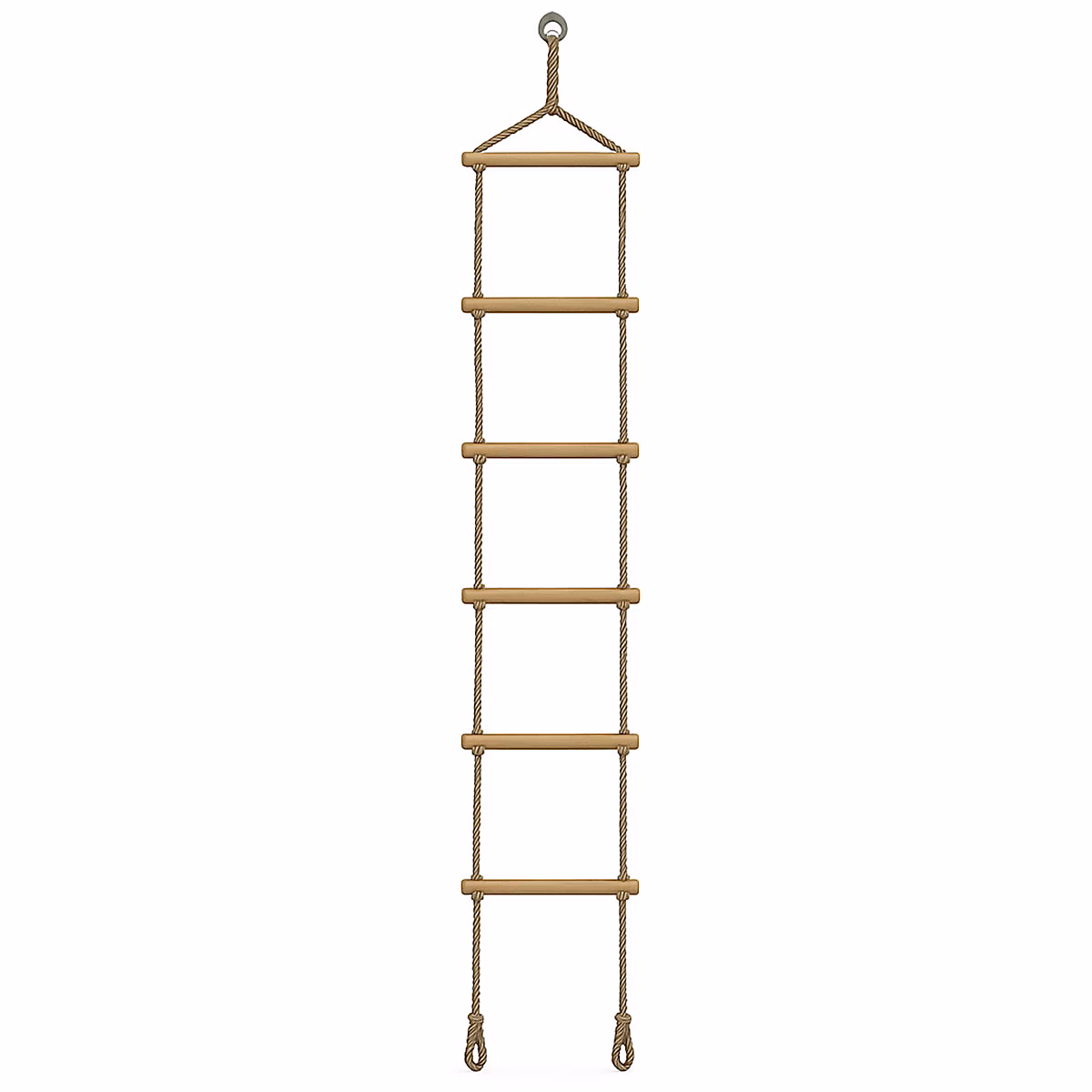 Echelle de corde Trigano 6 barreaux hetre 2 – 20 2,30 m