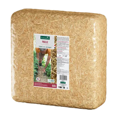 Paille pour paillage du potager botanic® - 60 L