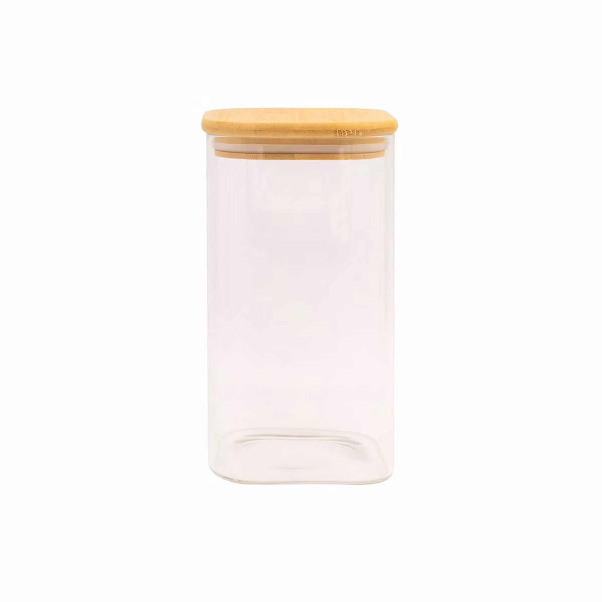 Boîte rectangulaire en verre avec couvercle hermétique 1 – 6 L