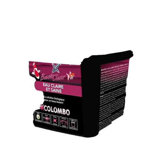 Anti algues vertes pour bassin, effet rapide, COLOMBO BASSIN, Bactoclear - 1L
