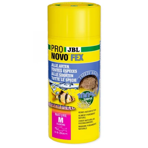 Alimentation poisson tropical flocons, JBL ProNovo Fex - 250ml