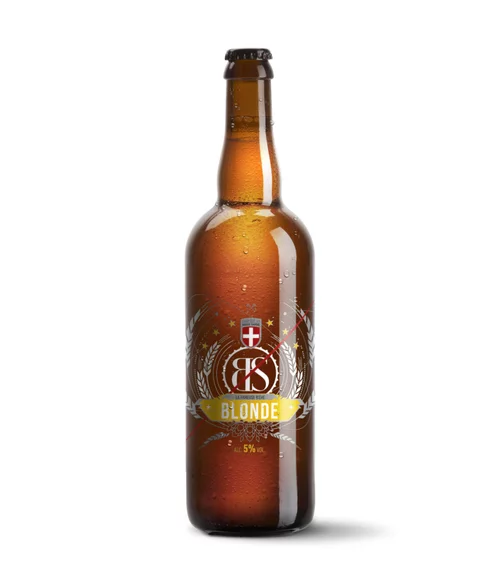 Bière BS blonde bio Brasseurs Savoyards - 75 cl