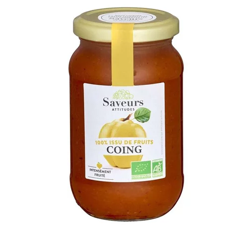 Préparation 100 % fruits Coing bio - 310 g