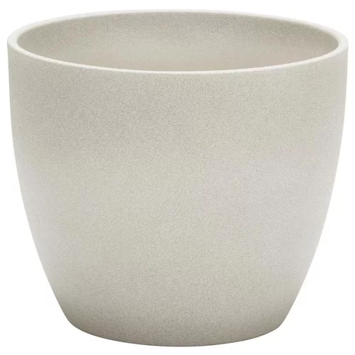 Cache-pot 920 Taupe stone Ø 28 x H 25,2 cm Céramique émaillée