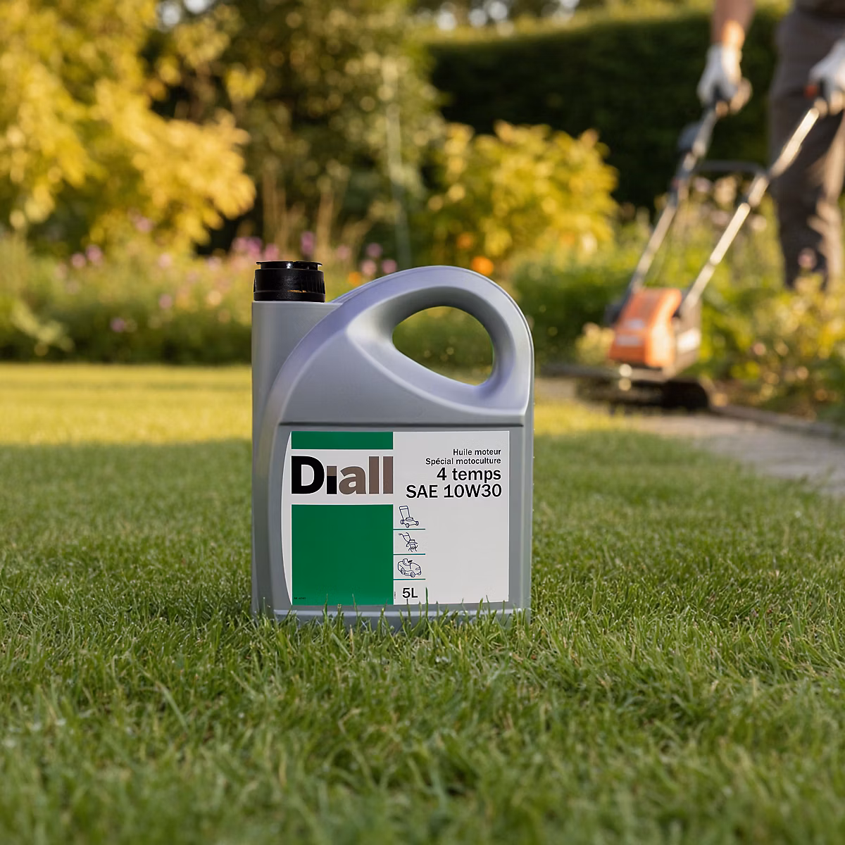Outil motorisé de jardin – Huile moteur spécial motoculture 4 temps SAE 10W30 5L