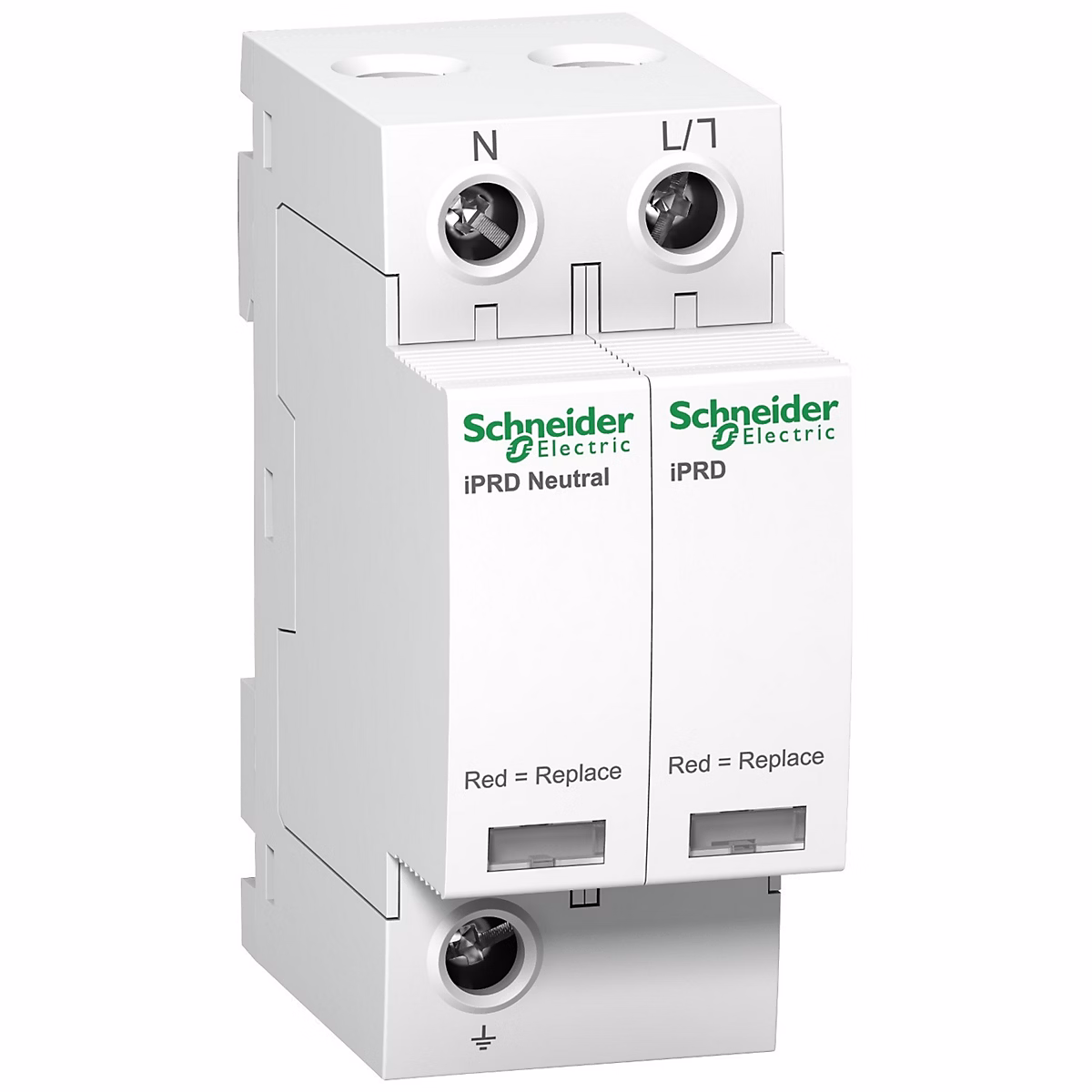 A9l40501 Schneider – Parafoudre Phase Neutre De Type 2 Iprd40r, 40ka, Report De Signalisation