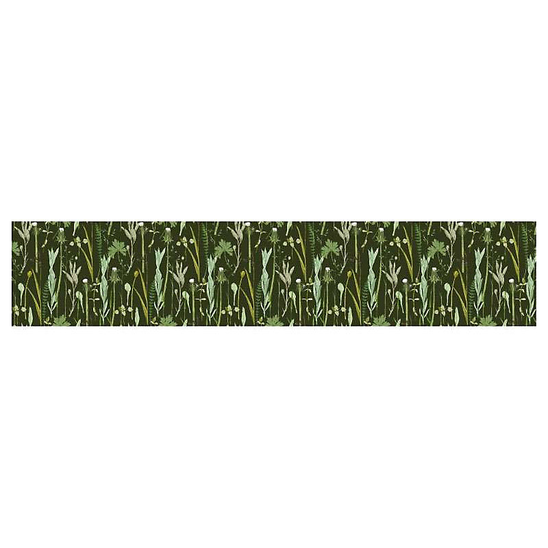 Brise vue imprimé HERBARIUM | H.1 x L.5 m – 100% occultant – Made in France par Scenolia + kit de fixation offert