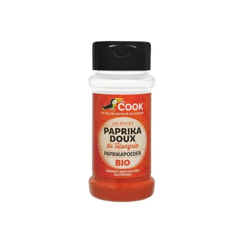 Paprika doux de Hongrie bio en pot de 40 g