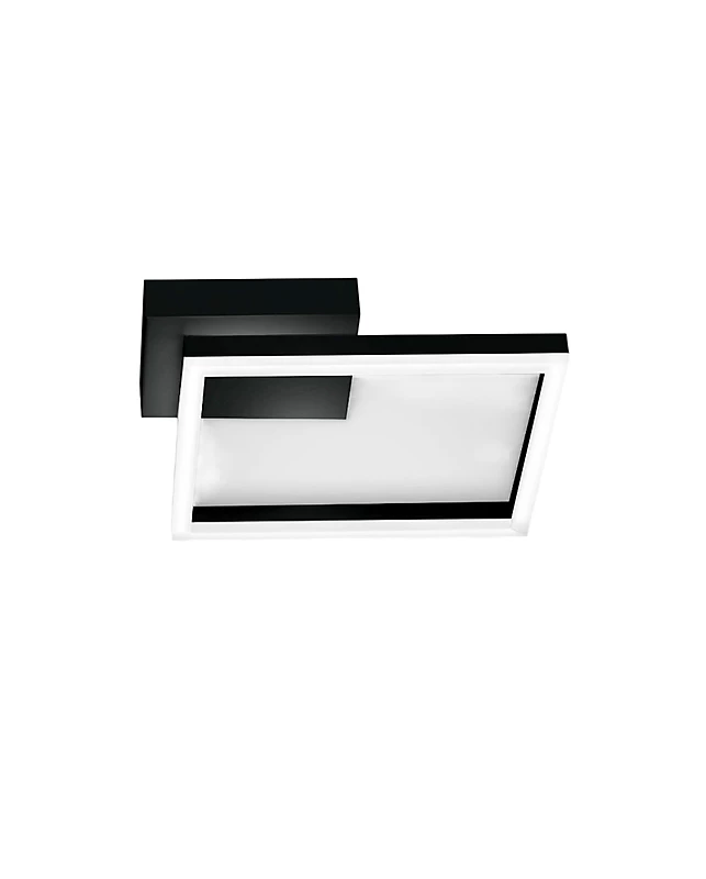 Bard Plafonnier Led Moderne 22W Noir 3394-21-101 Fabas Luce – Réf. NTMEFNHWU2841138653