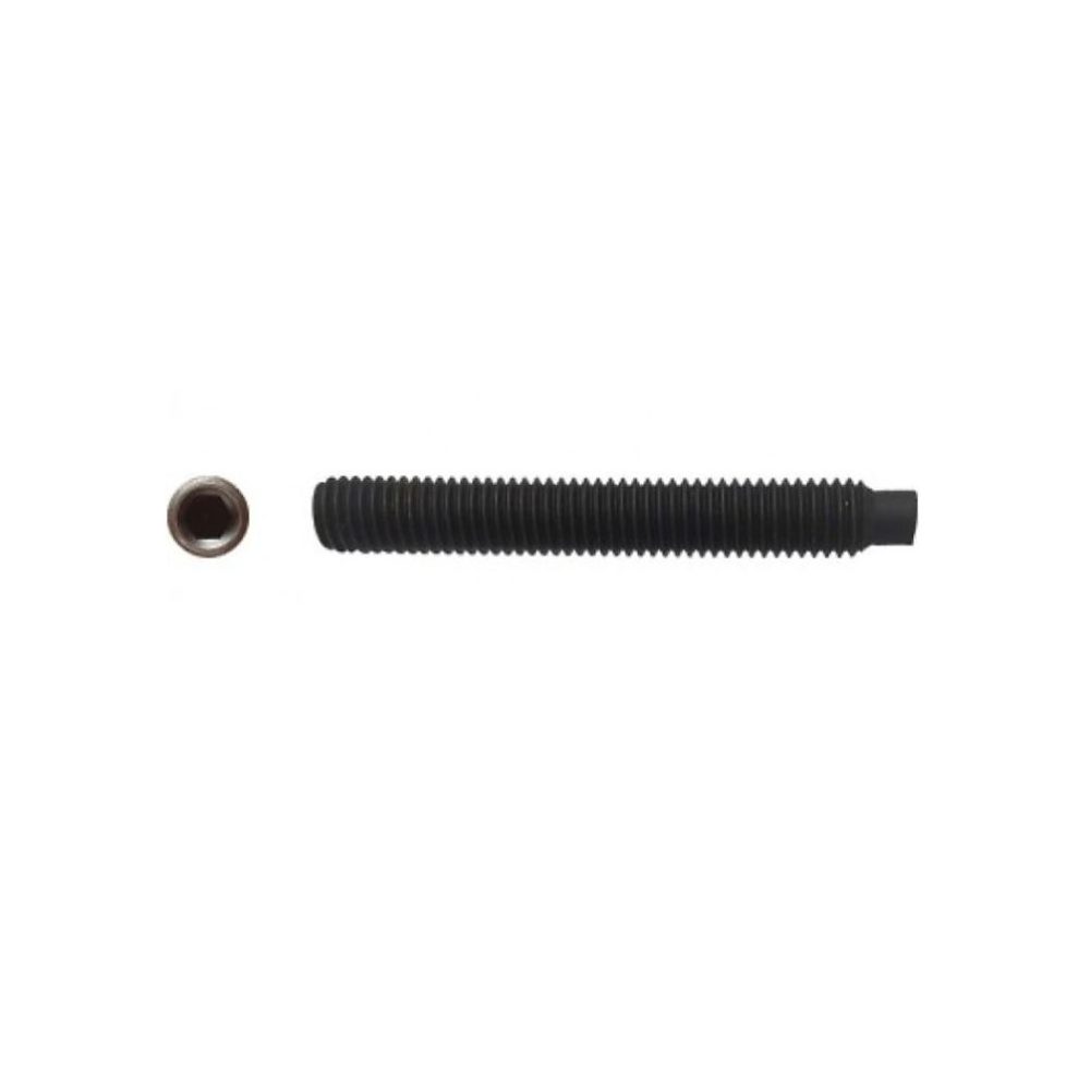 100 Vis Sans Tête 6 Pans Creux à Bout Téton STHC 8 × 40 mm – DIN 915, 45H, Brut, D, Work