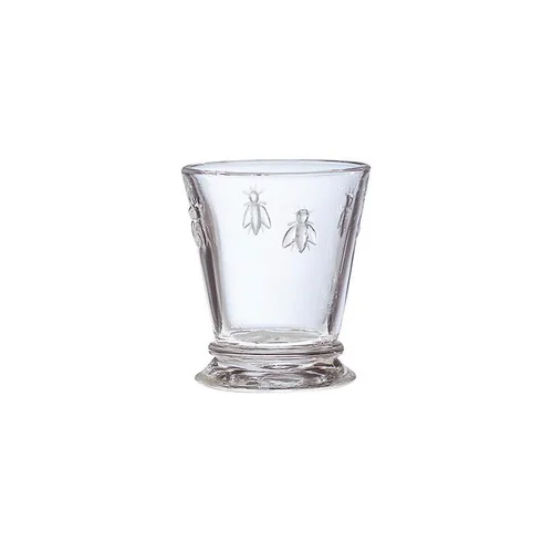 Verre gobelet en verre transparent avec motif abeille Bastide Diffusion - 25 cl