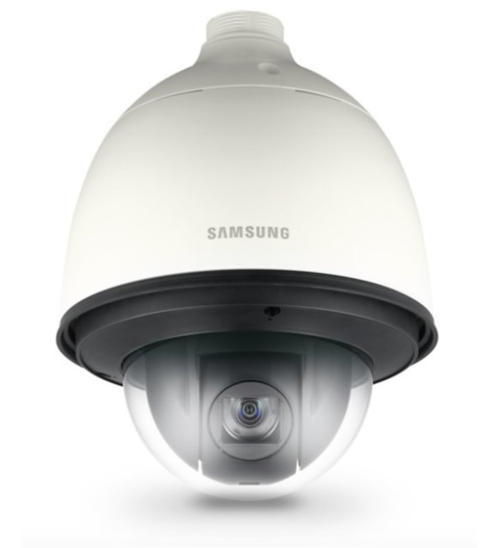 Caméra Dôme IP Motorisée HD 1.3Mp Samsung compatible NVR Réseau PoE SNP – 5430HP
