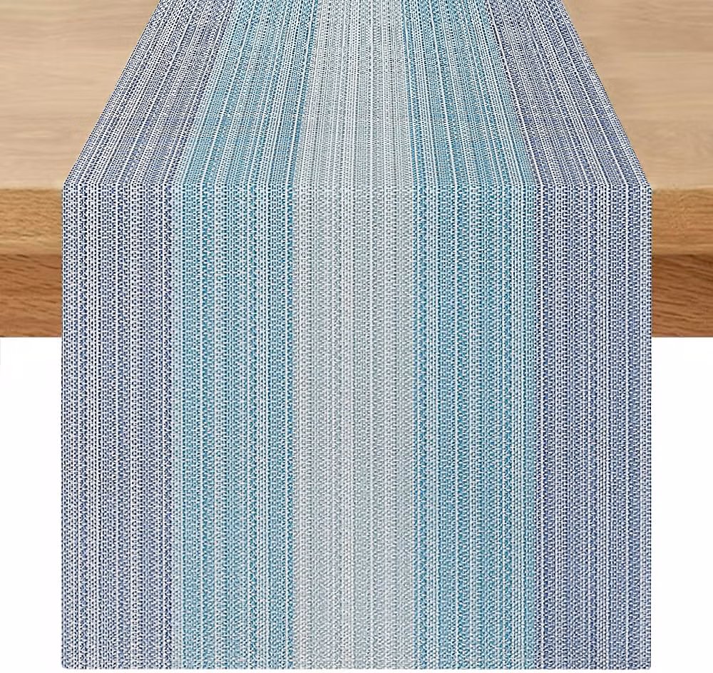 Chemin de Table Lin Violet 40 × 140 cm