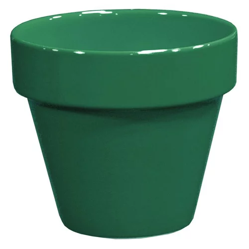 Pot horticole émaillé forest Decolines - Ø 25 x H 22 cm