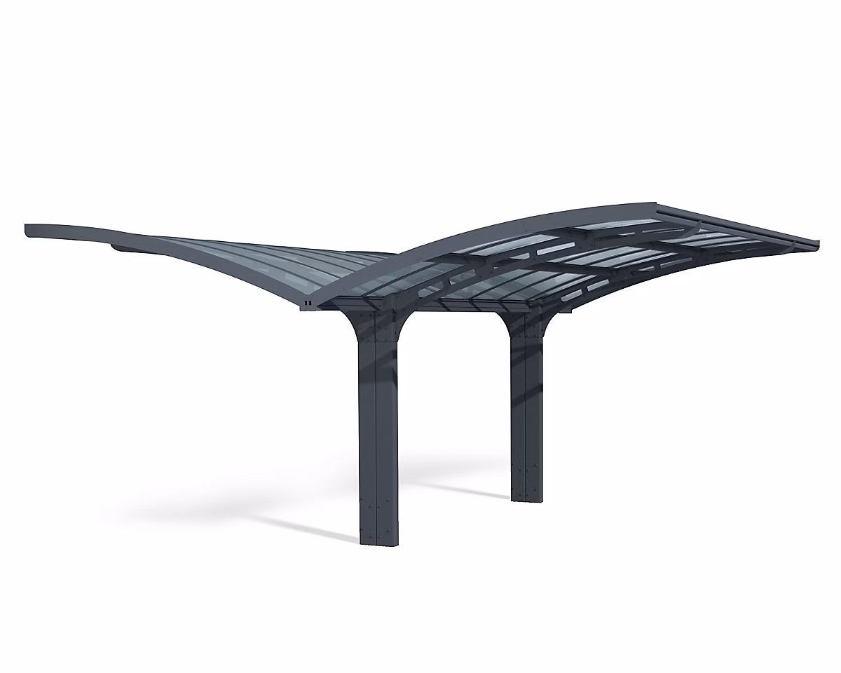 Carport aluminium Arizona double breeze – Réf. OJFCWGSAE2408610921