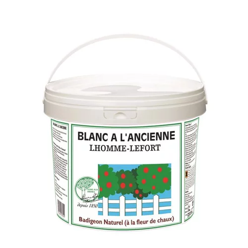 Blanc à l’ancienne Seau 1 L 15x15x14 cm