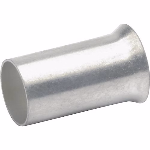 Embout simple d'extrémité de câble Klauke 72S12V 1 mm² x 12 mm argent – pack 1000