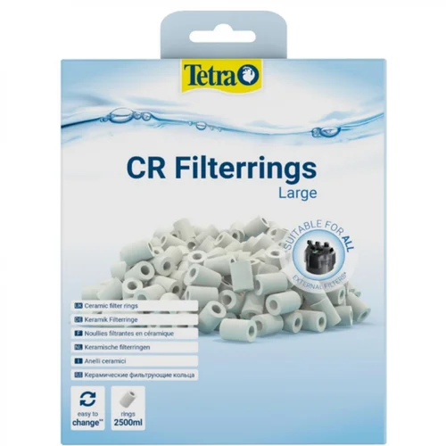 Nouilles céramiques de filtration pour aquarium - TETRA CR Filterrings Large