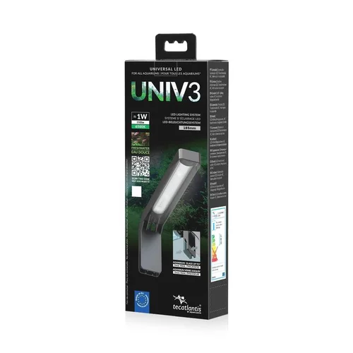 Rampe d’éclairage LED pour aquarium Aquatlantis Kubus Univ3 - 150 lumens