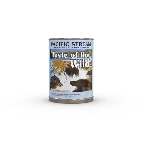 Pâtée pour chien adulte sans céréales saumon Taste of the Wild Pacific Stream - 390 g