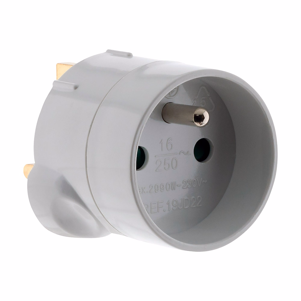 Adaptateur prise voyage France vers UK – Zenitech