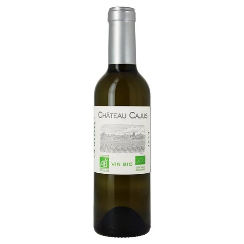 Château Cajus Blanc sec bio - Demi 37,5 cl