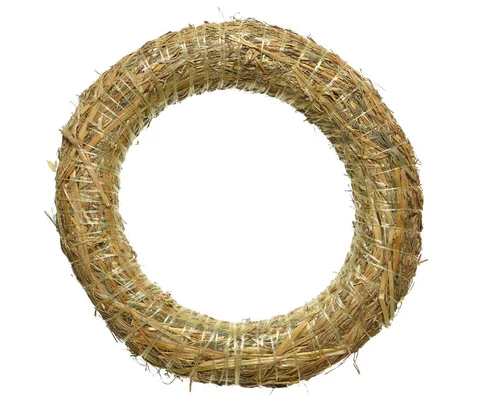 Couronne de paille - 25 cm de diamètre