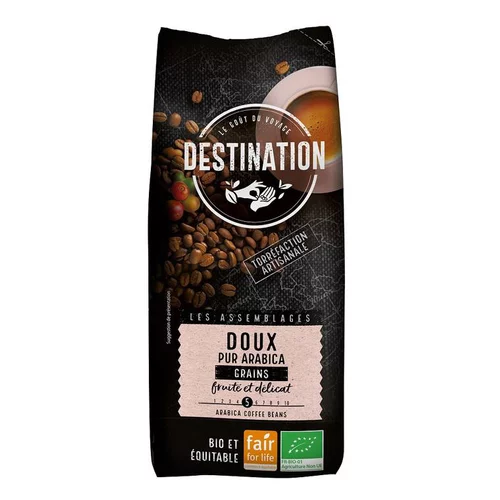 Café en grains doux équitable bio Destination - 500 g