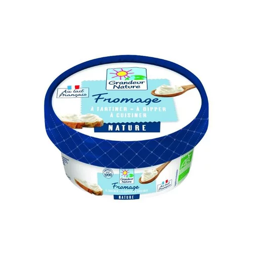Fromage à la crème bio Grandeur Nature - 150 g