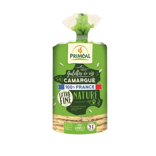 Galettes de riz Camargue Nature extra fines sachet 130g