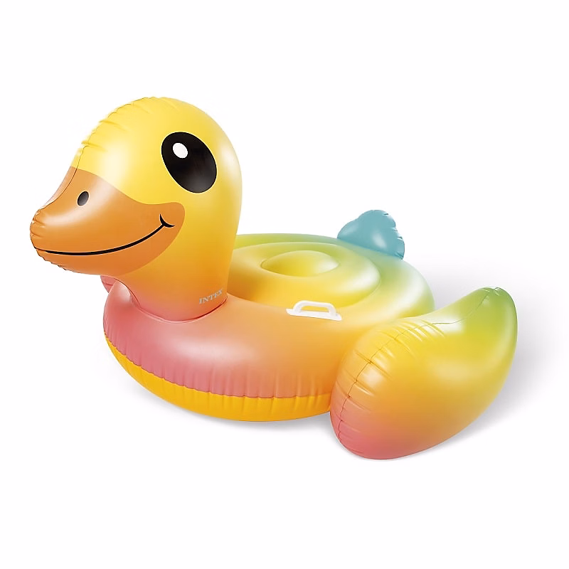 Jeux de piscine – Canard gonflable à chevaucher Intex