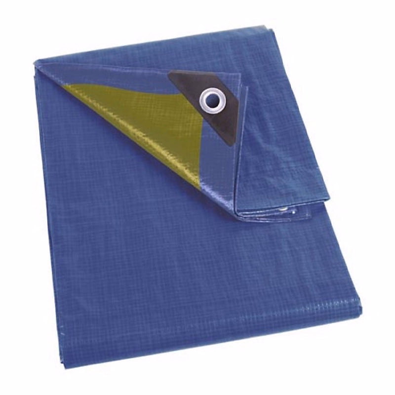 Bache De Sol Résistante Perel – 5x6 | Bleu Kaki