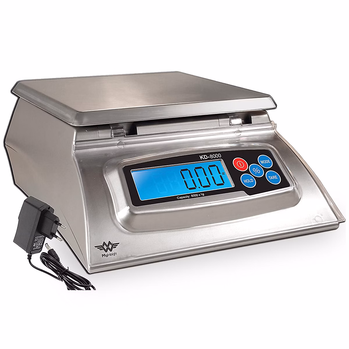 Balance de cuisine PRO 8000 gr précision à 1g – boulangeries, Cuisines & Cantines, Grande capacité, KD8000