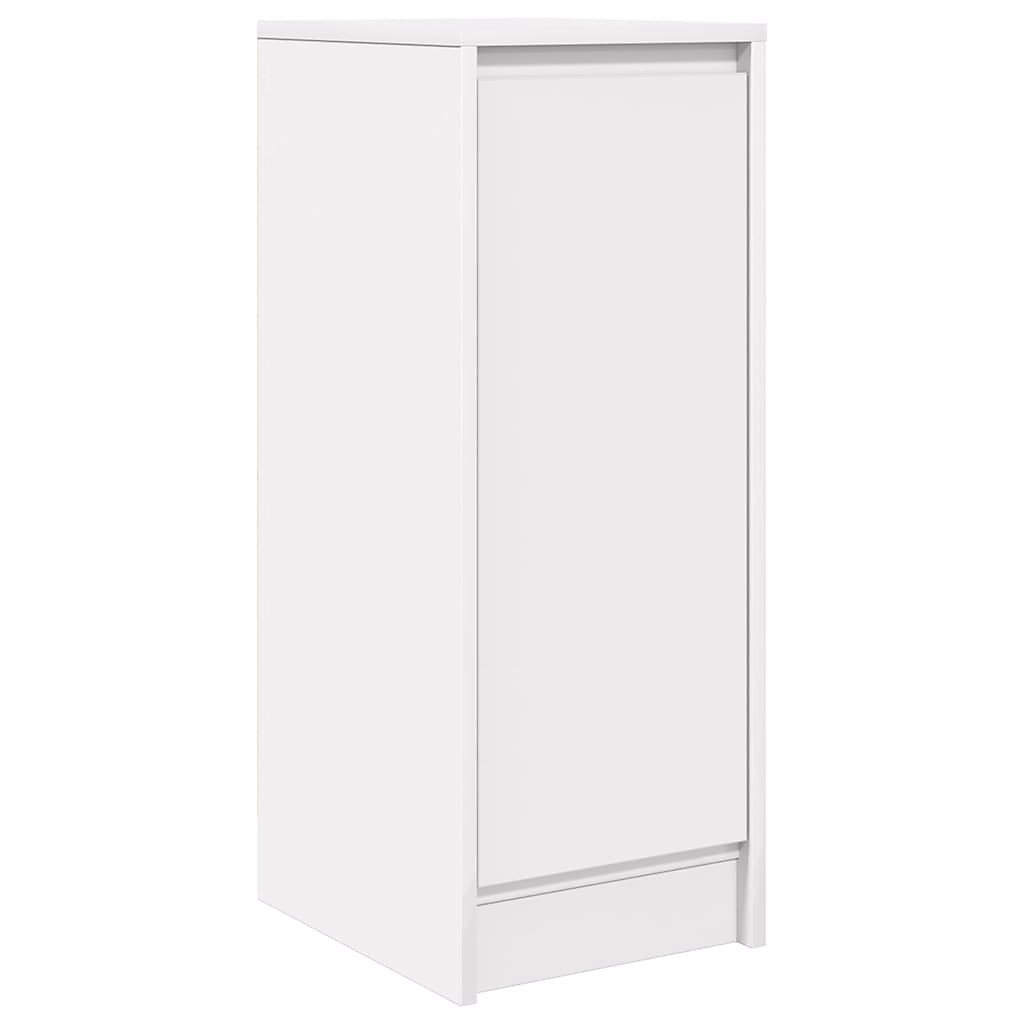 Buffet blanc 29 – 5 × 34 × 76 cm bois d'ingénierie vidaXL
