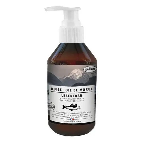 Huile de foie de morue Bubimex 250 ml