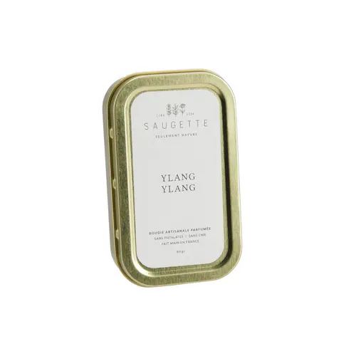 Bougie parfumée 2 mèches Les P’tites Saugettes senteur Ylang-Ylang - 60 g