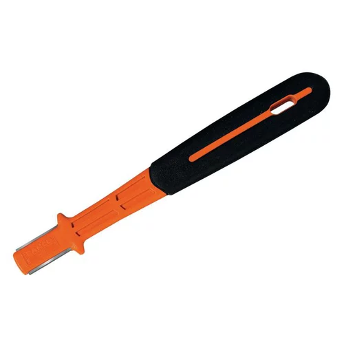 Affûteur a pastille carbure bi-matière orange et noir – 15 cm