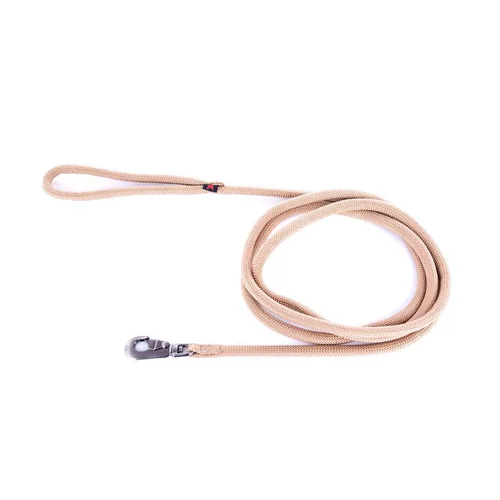 Laisse pour chien ronde beige Martin Sellier - 200 cm