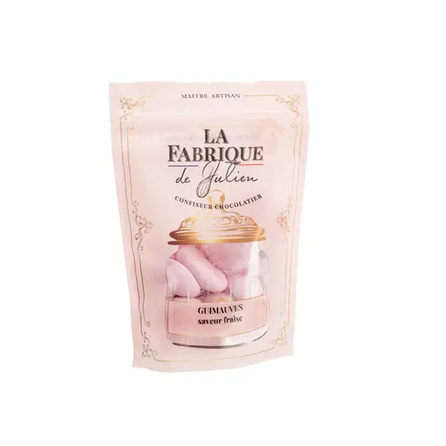 Sachet de guimauves fraise La Fabrique de Julien - 100 g