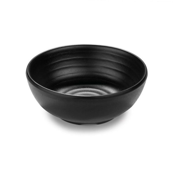 Bol Mélamine Série Zen 10 – 1 à 11,5 cm, Pujadas, Noir, l0.1- L0.1- P0.1- h4- Mélaminé