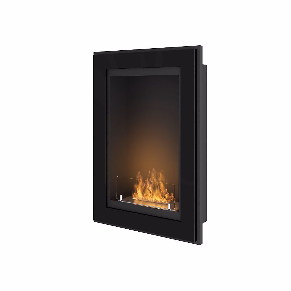 Cheminée Au Bioéthanol Encastrable Frame 550 Simplefire Avec Verre Noir – Réf. MRQVKHXKZ5726474271