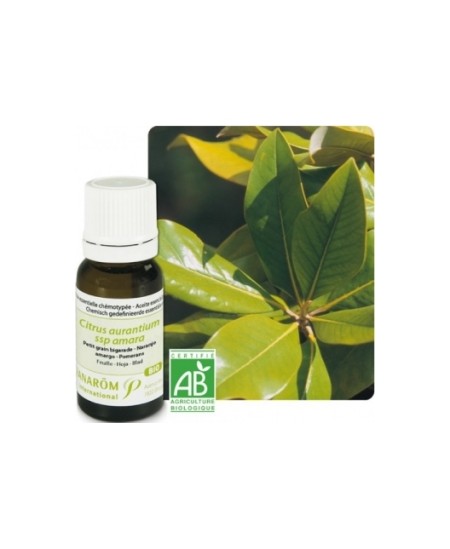 Pranarôm - Oranger amer Petit Grain Bigarade Bio Flacon compte gouttes - 10 ml