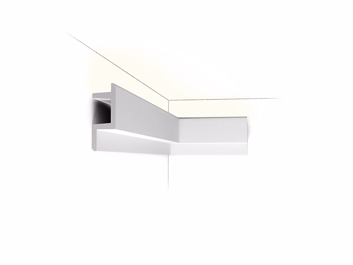 C383 Corniche Plafond Orac Decor -Luxxus – 14 × 5cm (h x p) A l'unité