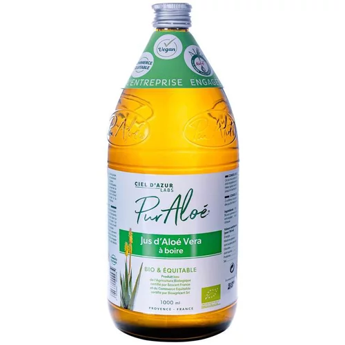Jus à boire bio à l’aloe vera en bouteille de 1 L