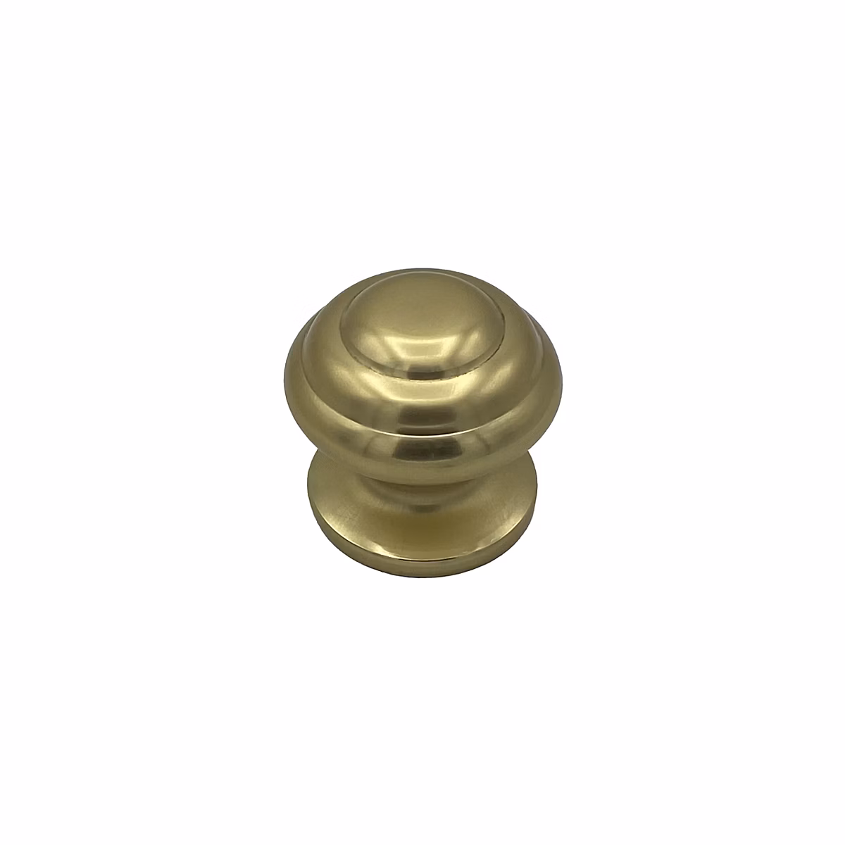 Bouton tirant de porte fixe D70 mm en aluminium Or poli – breveté, boutons, lot de 6