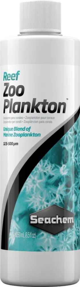 Nourriture marine liquide pour coraux, Reef Zooplankton - SEACHEM - 250ml