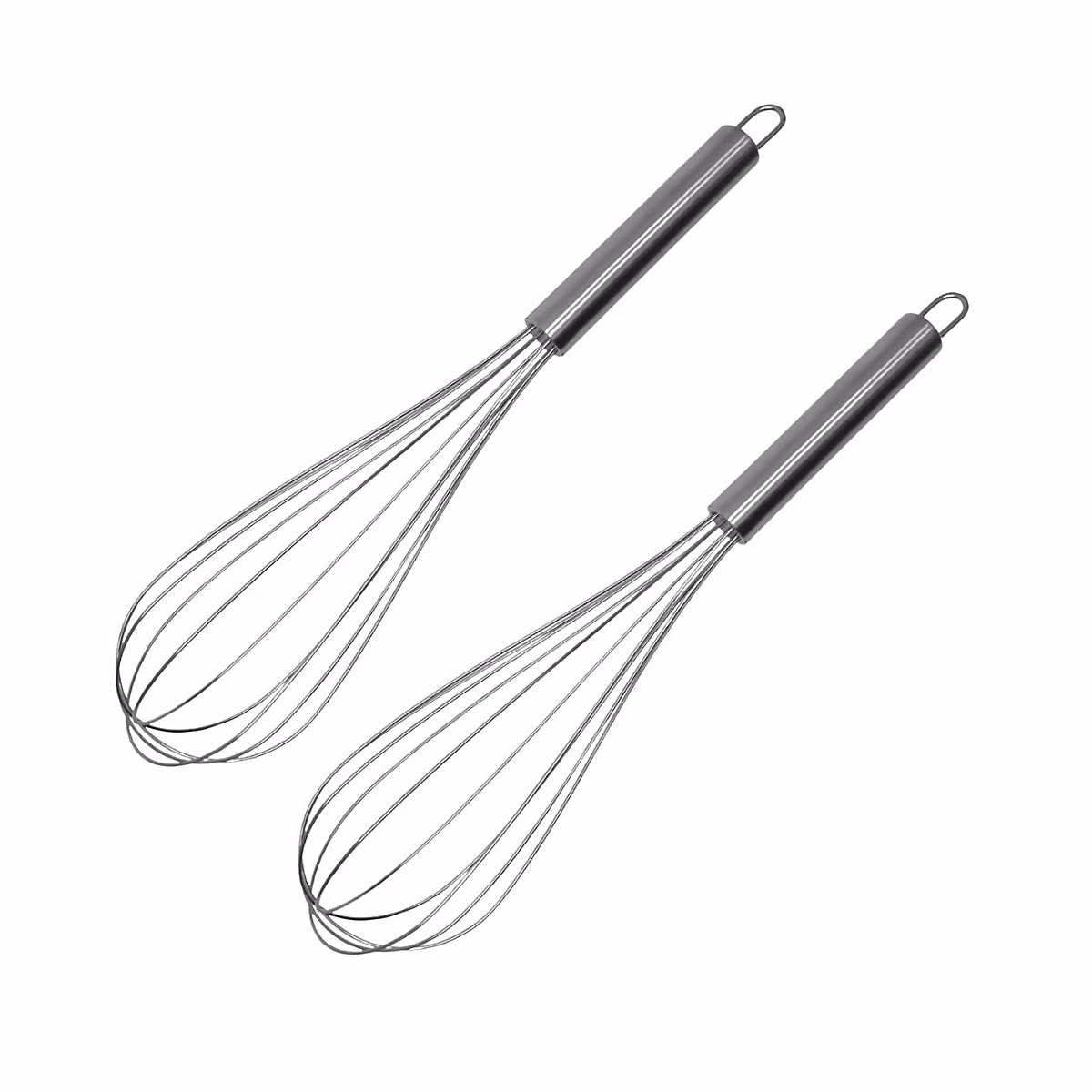 Ensemble de 2 Fouets de cuisine et de pâtisserie en inox 32 cm Fackelmann Elemental | Pâtisserie