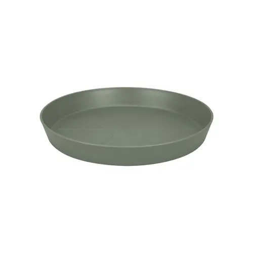 Soucoupe ronde vert pistache en polypropylène recyclé Elho Loft Urban – Ø 28 cm