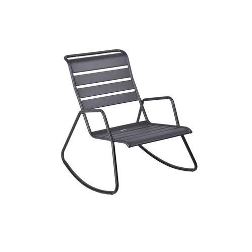 Fauteuil rocking chair coloris carbone Monceau Fermob - 72 cm