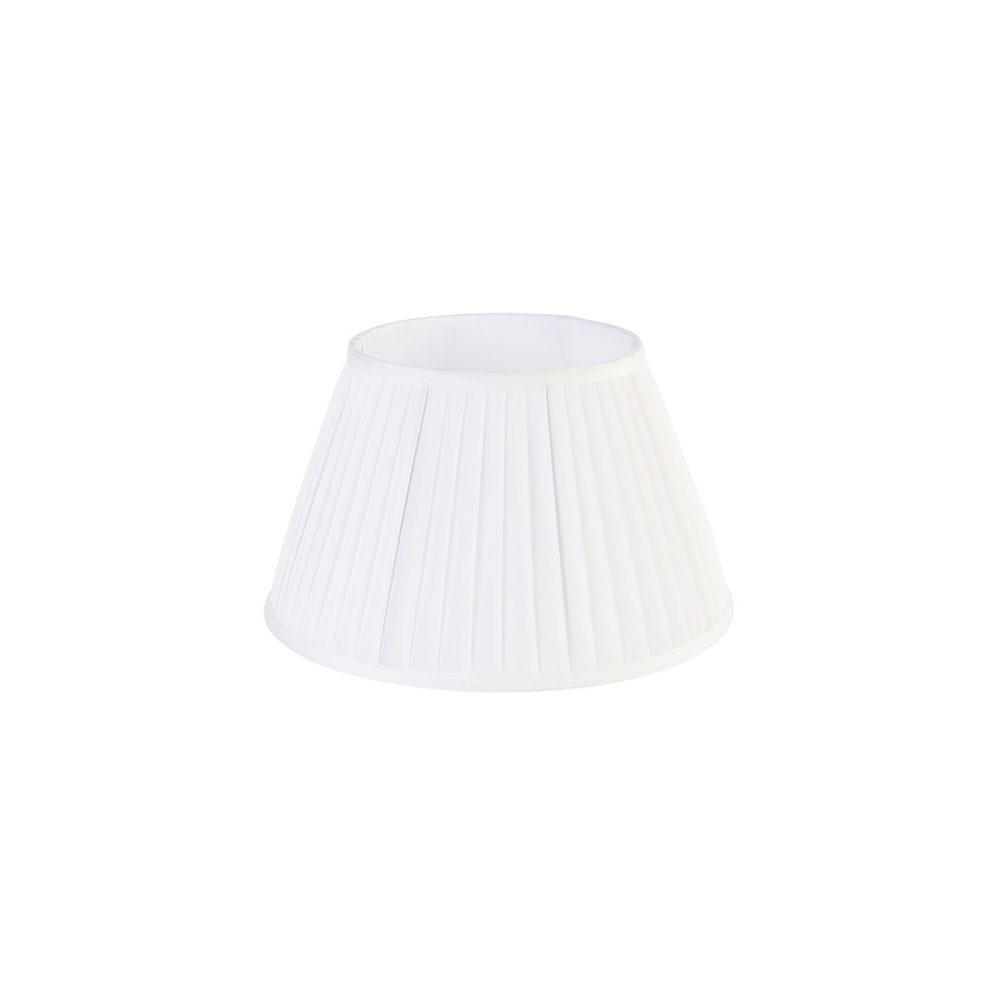 Abat – jour plissé blanc 35/20 cm